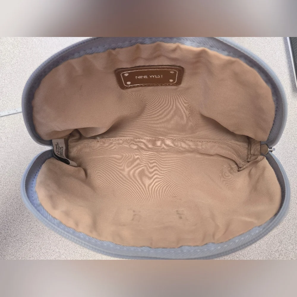 Nine West Gray Cosmetic Bag